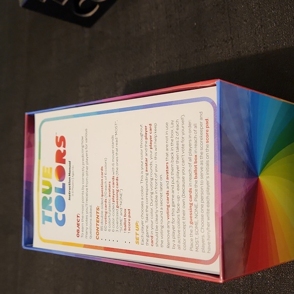 PRE-OWNED TRUE COLORS CARD PARTY GAME. AGES 17+ - Picture 2 of 6